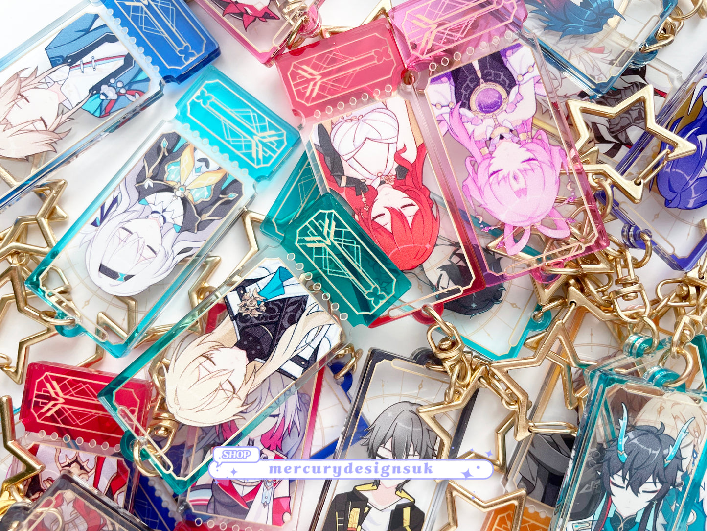 Honkai: Star Rail Keychain - DAN HENG (PERMANSOR TERRAE)