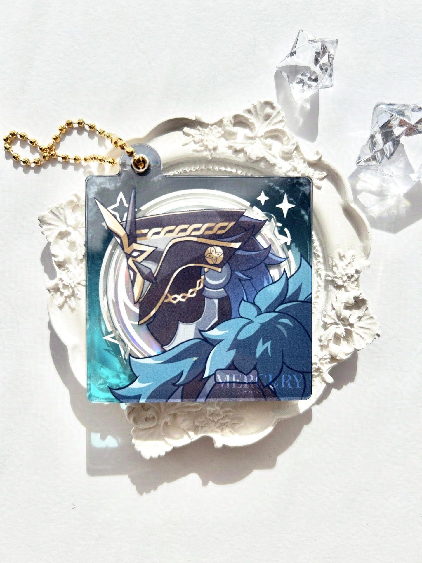 Genshin Impact CD Charm - CAPITANO