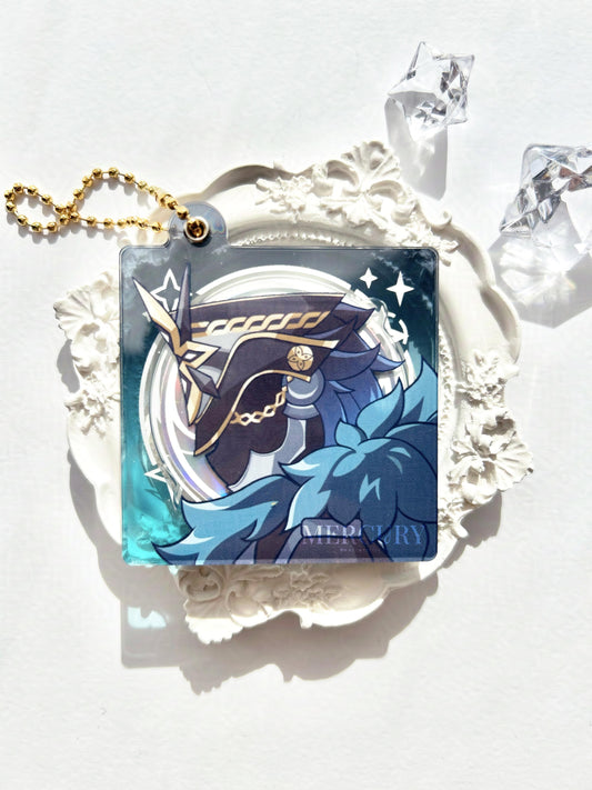 Genshin Impact CD Charm - CAPITANO