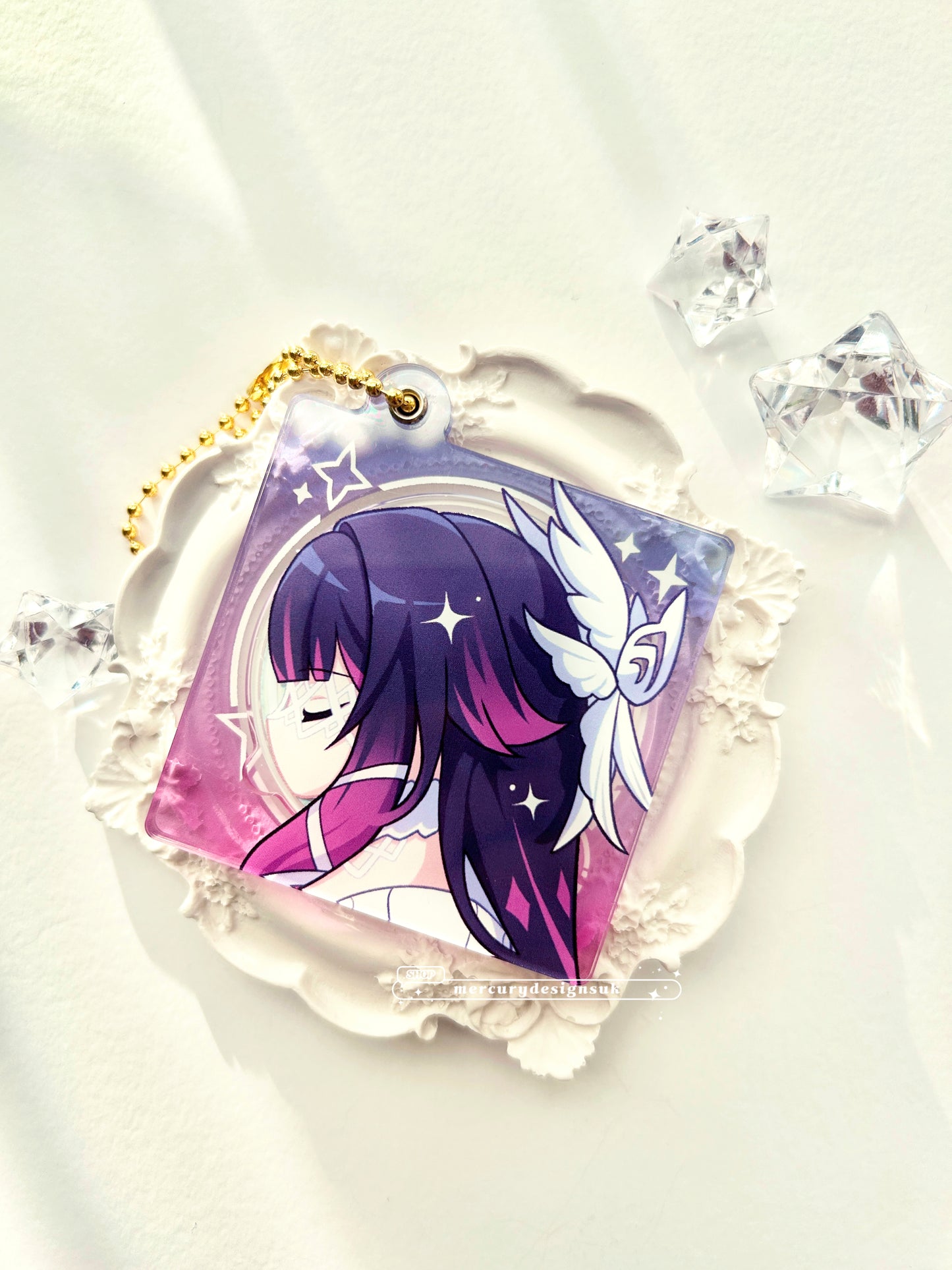 Genshin Impact CD Charm - COLUMBINA